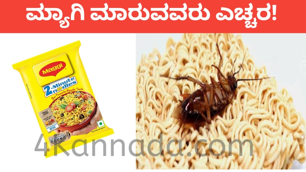 ಮ್ಯಾಗಿ ಮಾರುವವರು ಎಚ್ಚರ !…. ಮತ್ತೆ ಮ್ಯಾಗಿ ಬ್ಯಾನ್ 🚫